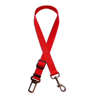Secure Your Furry Friend: Adjustable Pet Car Seat Belt for Dogs & Cats - Safety Harness with Durable Clip and Comfortable Traction