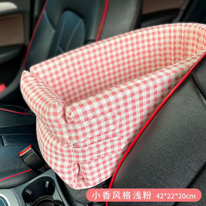 Ultimate Comfort: Portable Dog Car Seat Bed for Safe and Stylish Travel with Small Dogs and Cats