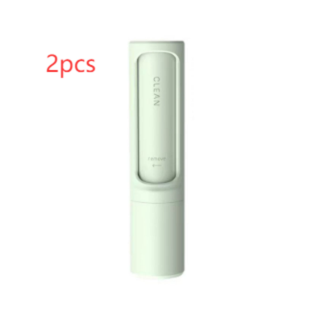Revolutionary 2-in-1 Reusable Pet Hair Remover Brush - Effortless Lint Roller for Quick Fur and Dust Cleanup!