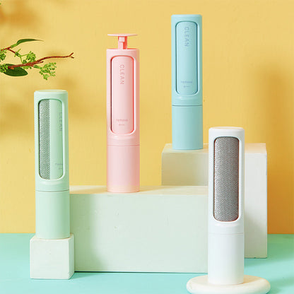 Revolutionary 2-in-1 Reusable Pet Hair Remover Brush - Effortless Lint Roller for Quick Fur and Dust Cleanup!