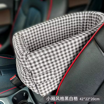 Ultimate Comfort: Portable Dog Car Seat Bed for Safe and Stylish Travel with Small Dogs and Cats