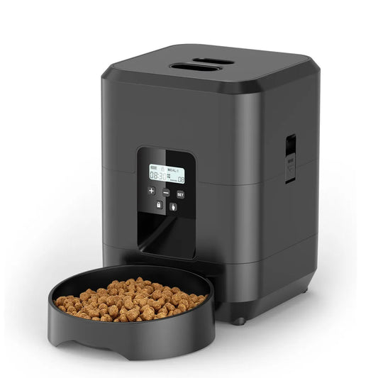 Revolutionary Automatic Cat and Dog Feeder - Timed & Quantitative Food Dispenser for Convenient Pet Care