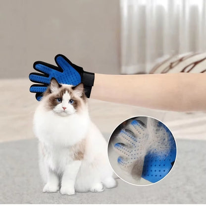 Transform Your Pet's Grooming Routine with Our Versatile Cat and Dog Grooming Glove - Perfect for Deshedding, Bathing, and Massaging!