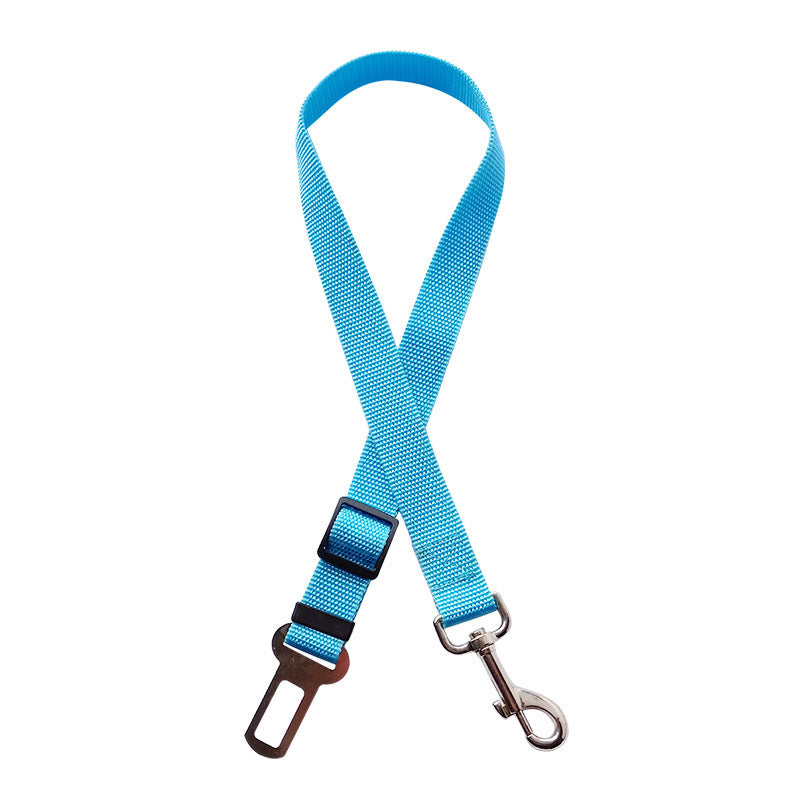 Secure Your Furry Friend: Adjustable Pet Car Seat Belt for Dogs & Cats - Safety Harness with Durable Clip and Comfortable Traction