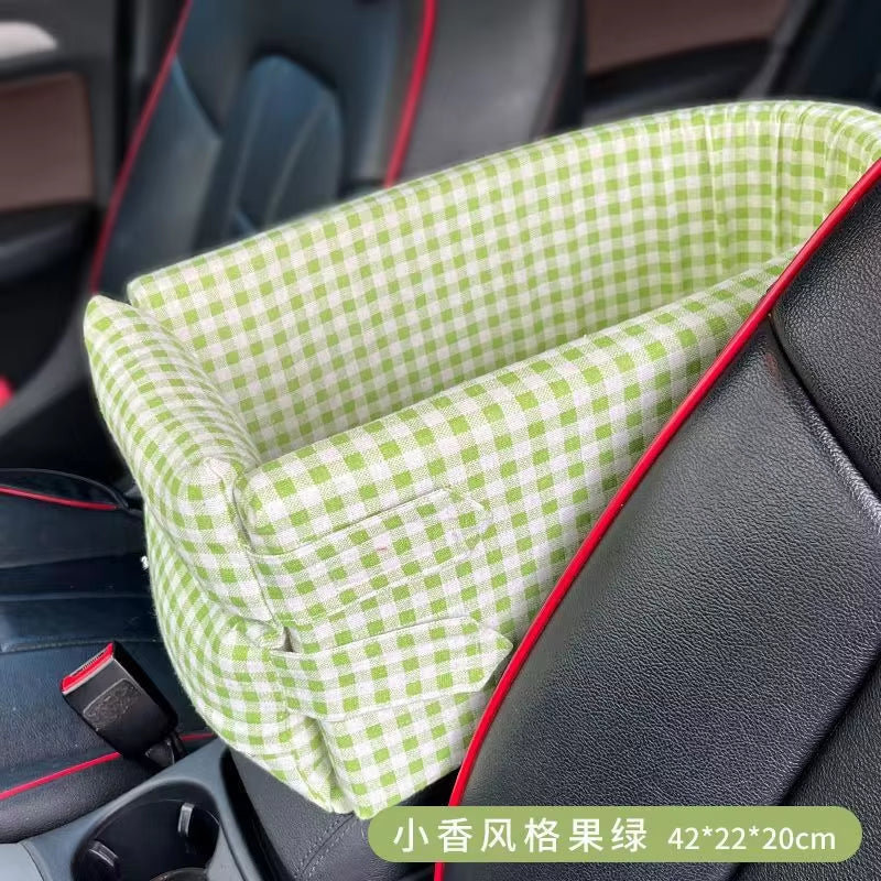 Ultimate Comfort: Portable Dog Car Seat Bed for Safe and Stylish Travel with Small Dogs and Cats