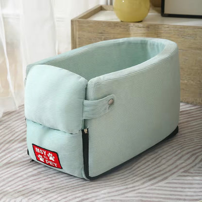 Ultimate Comfort: Portable Dog Car Seat Bed for Safe and Stylish Travel with Small Dogs and Cats