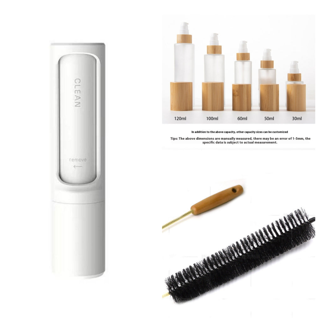 Revolutionary 2-in-1 Reusable Pet Hair Remover Brush - Effortless Lint Roller for Quick Fur and Dust Cleanup!