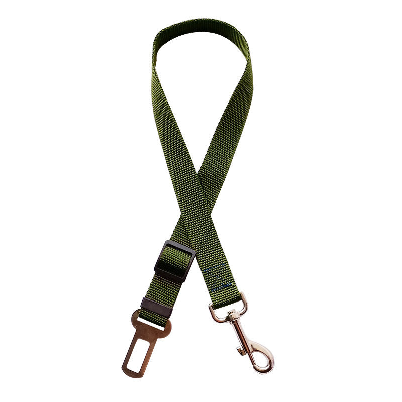 Secure Your Furry Friend: Adjustable Pet Car Seat Belt for Dogs & Cats - Safety Harness with Durable Clip and Comfortable Traction