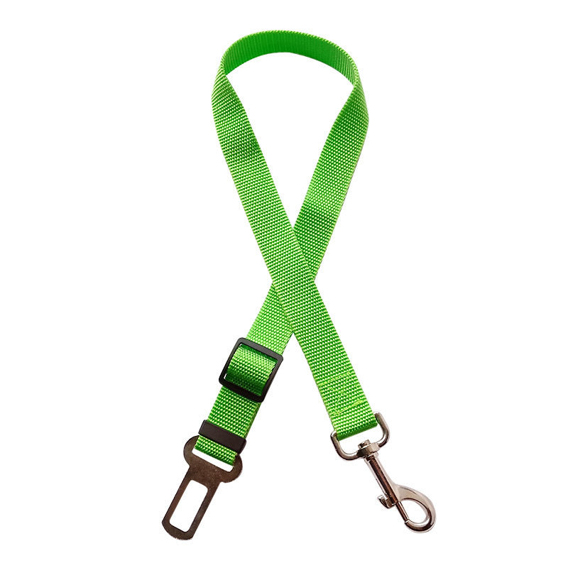 Secure Your Furry Friend: Adjustable Pet Car Seat Belt for Dogs & Cats - Safety Harness with Durable Clip and Comfortable Traction