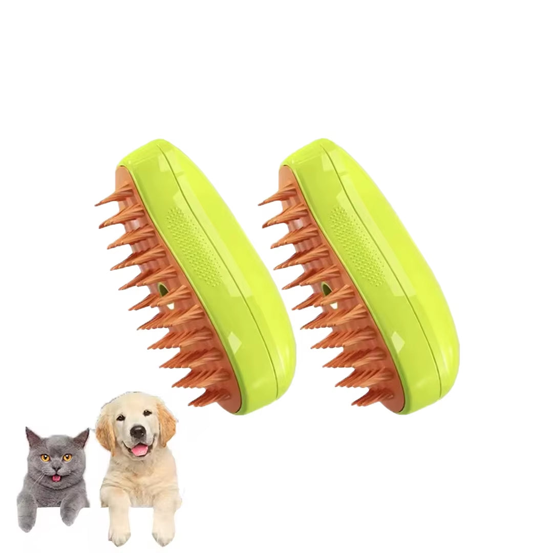 Revolutionary 3-in-1 Cat and Dog Steam Brush - Electric Grooming Tool for Effortless Shedding and Relaxing Massage