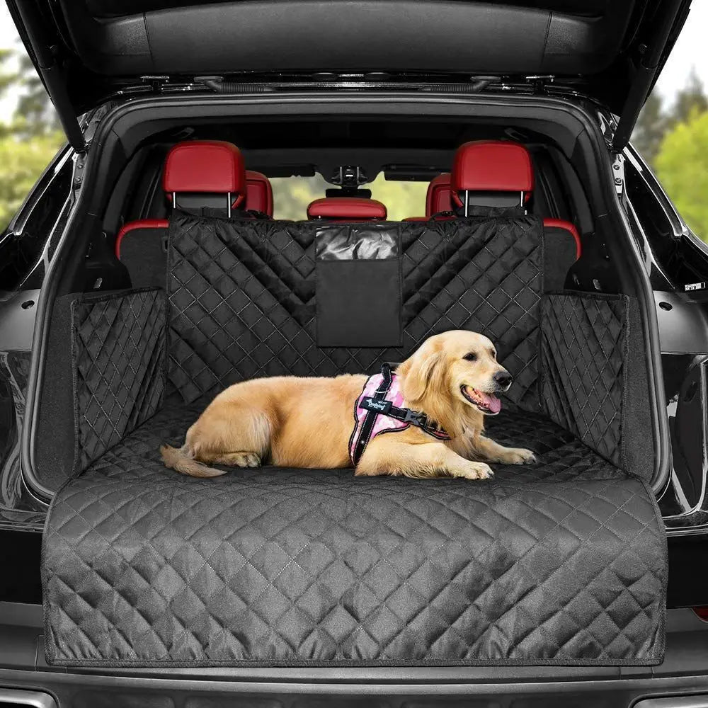 Ultimate Dog Carrier: Waterproof & Wear-Resistant Car Seat Cover for SUVs - Easy to Install & Durable Protection for Your Vehicle