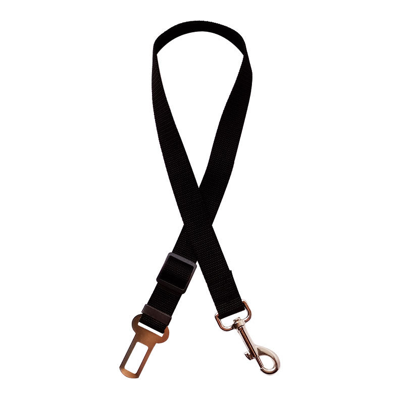 Secure Your Furry Friend: Adjustable Pet Car Seat Belt for Dogs & Cats - Safety Harness with Durable Clip and Comfortable Traction