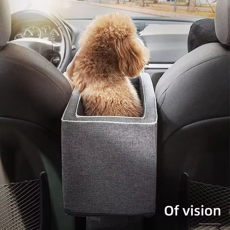 Ultimate Comfort: Portable Dog Car Seat Bed for Safe and Stylish Travel with Small Dogs and Cats
