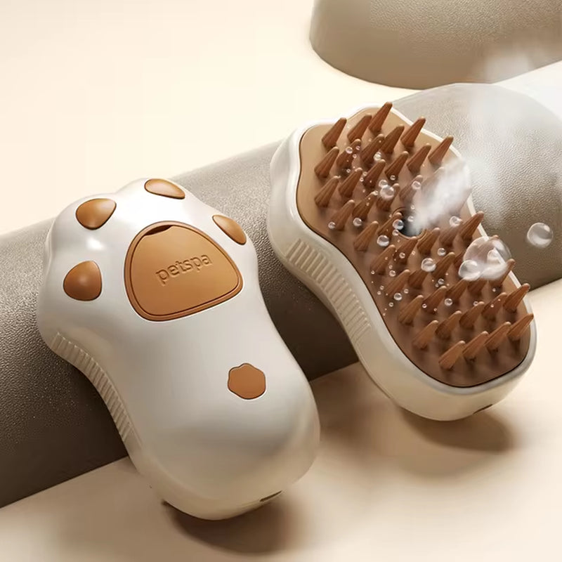 Transform Your Pet's Grooming Routine with the 3 in 1 Electric Spray Brush - Effortless Hair Removal and Relaxing Massage for Cats and Dogs