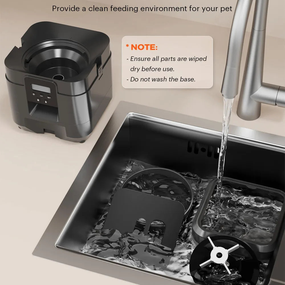 Revolutionary Automatic Cat and Dog Feeder - Timed & Quantitative Food Dispenser for Convenient Pet Care