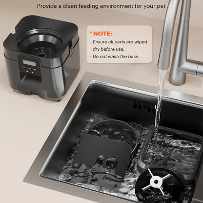 Revolutionary Automatic Cat and Dog Feeder - Timed & Quantitative Food Dispenser for Convenient Pet Care