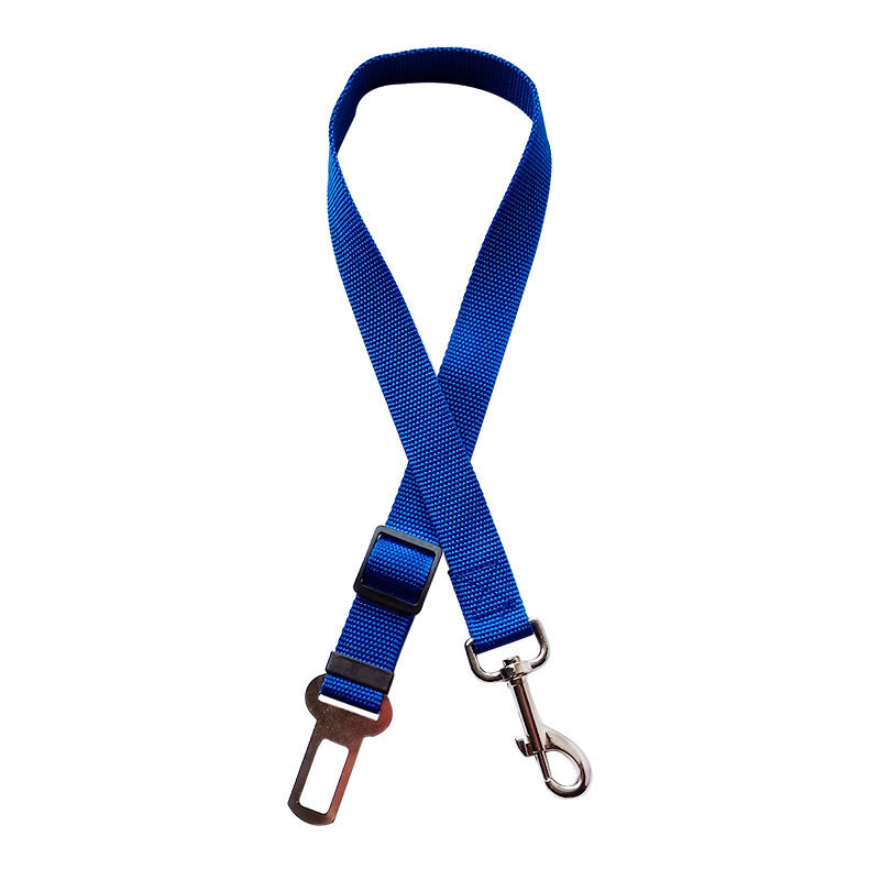 Secure Your Furry Friend: Adjustable Pet Car Seat Belt for Dogs & Cats - Safety Harness with Durable Clip and Comfortable Traction