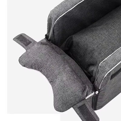 Ultimate Comfort: Portable Dog Car Seat Bed for Safe and Stylish Travel with Small Dogs and Cats
