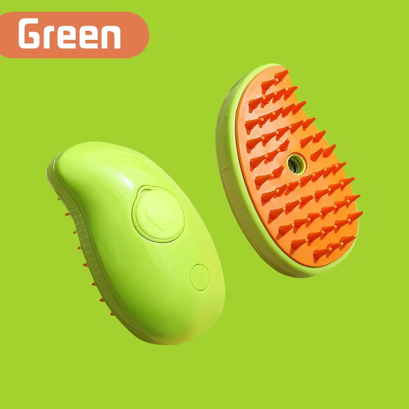 Transform Your Pet's Grooming Routine with the 3 in 1 Electric Spray Brush - Effortless Hair Removal and Relaxing Massage for Cats and Dogs