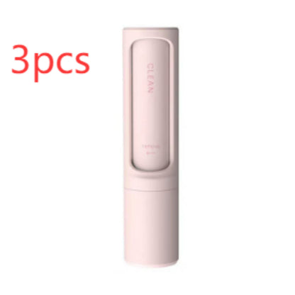 Revolutionary 2-in-1 Reusable Pet Hair Remover Brush - Effortless Lint Roller for Quick Fur and Dust Cleanup!
